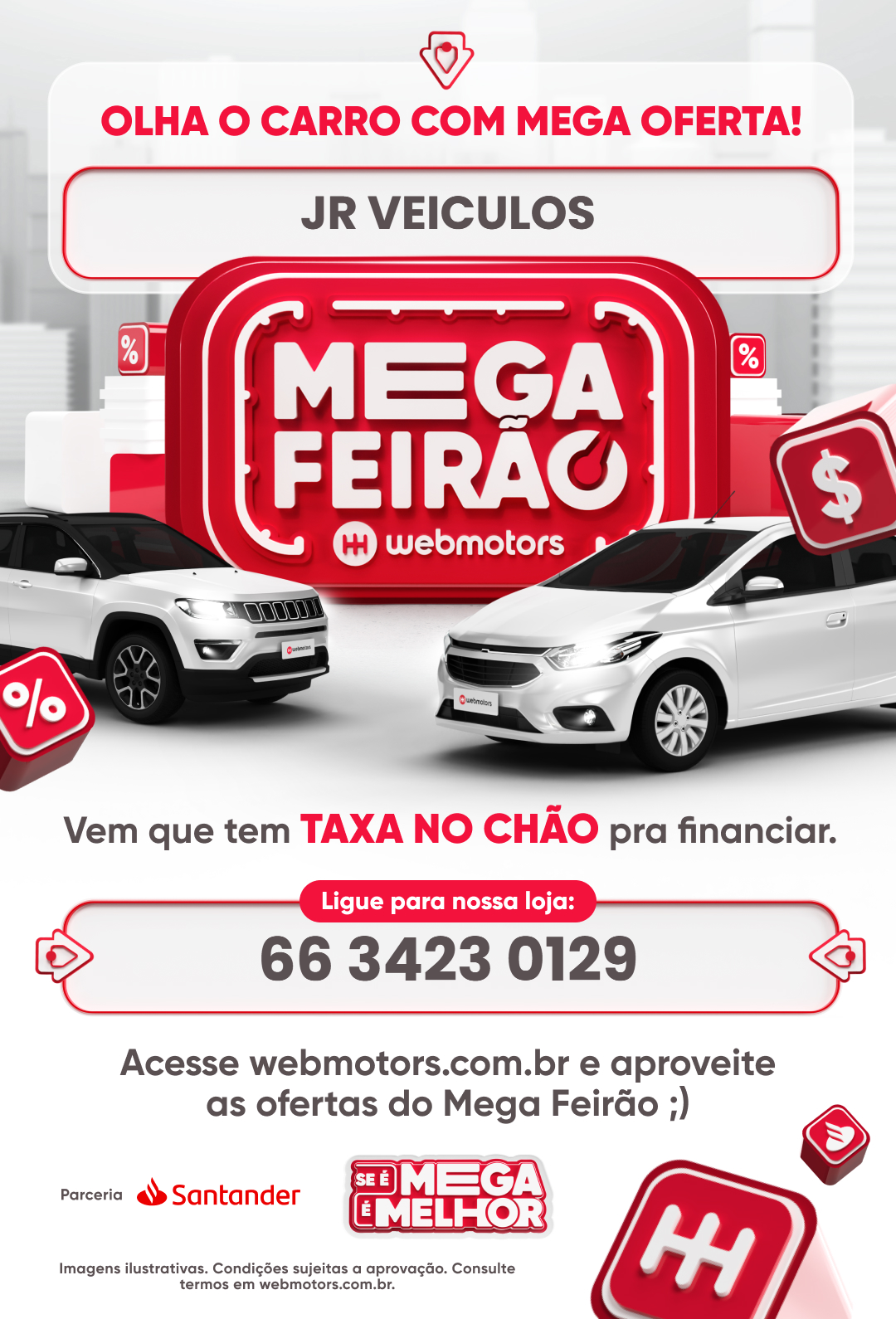 Começa hoje o 2º Mega Feirão Webmotors de 2023