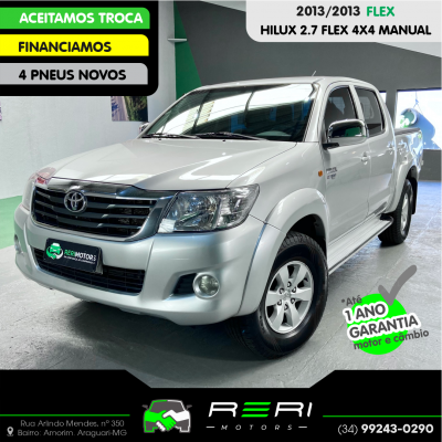 Hilux CD 4x4 2.7 16V Flex Mec.