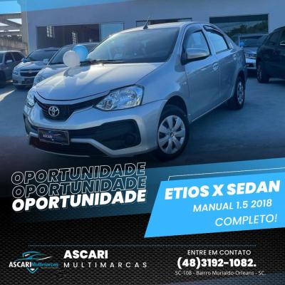 ETIOS X Sedan 1.5 Flex 16V 4p Aut.