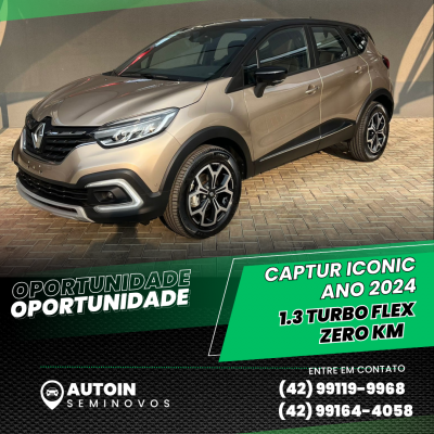 CAPTUR Iconic 1.3 TB 16V Flex 5p Aut.